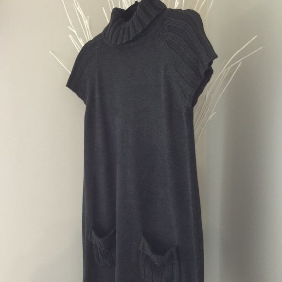 Calvin Klein Turtleneck Sweater Dress M - Picture 3 of 16